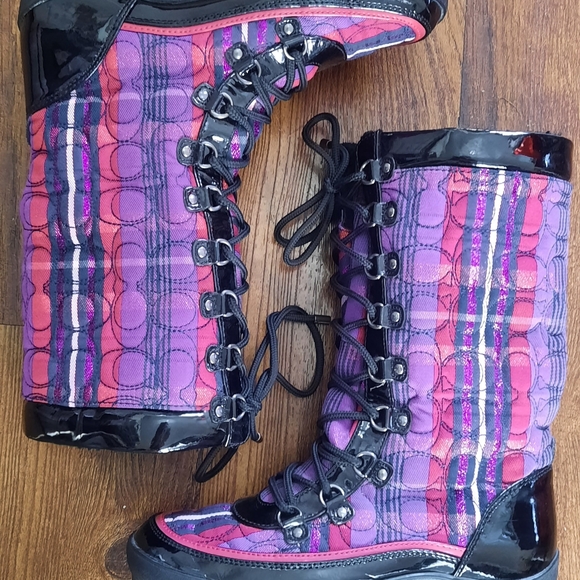 Coach winter boots